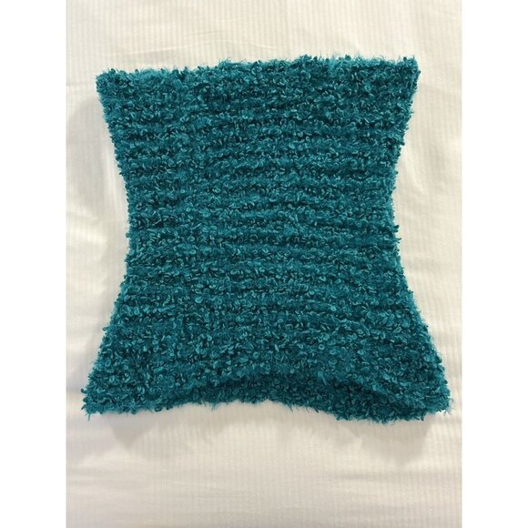 Joan Rivers Accessories - Joan Rivers Infinity Soft Knit Scarf Teal Blue Green Turquoise Stretchy